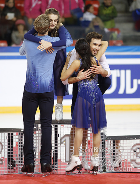 Chock & Bates (USA) and Papadakis & Cizeron (FRA)