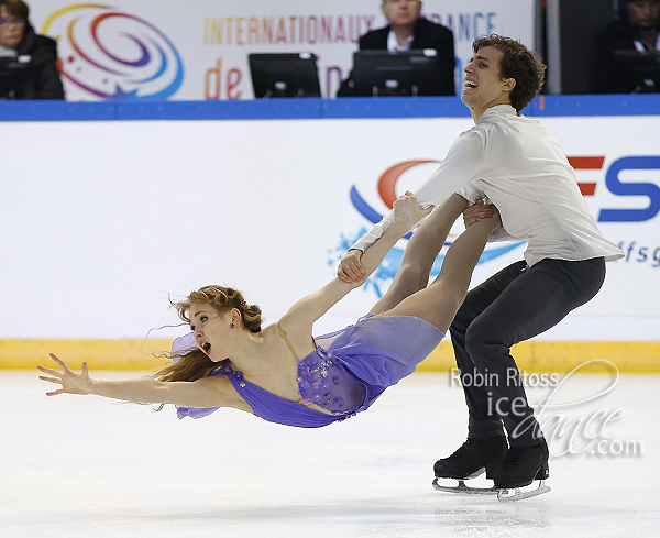 Angelique Abachkina & Louis Thauron (FRA)