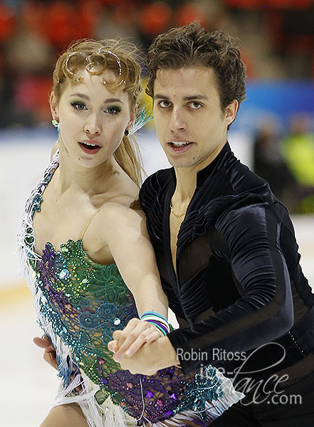 Angelique Abachkina & Louis Thauron (FRA)
