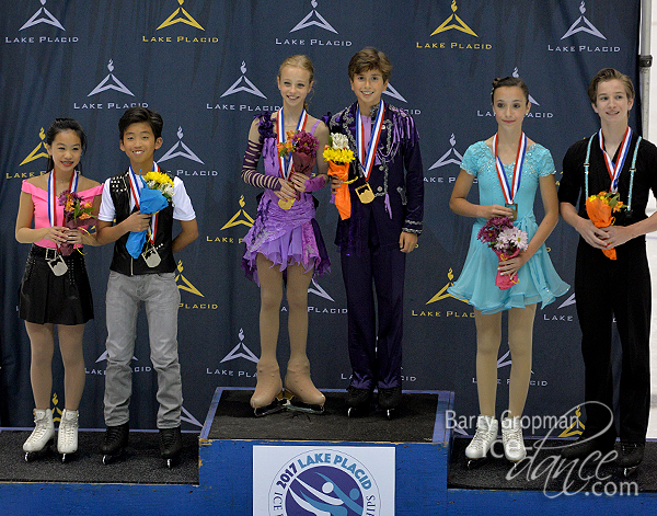 Advanced Novice Podium