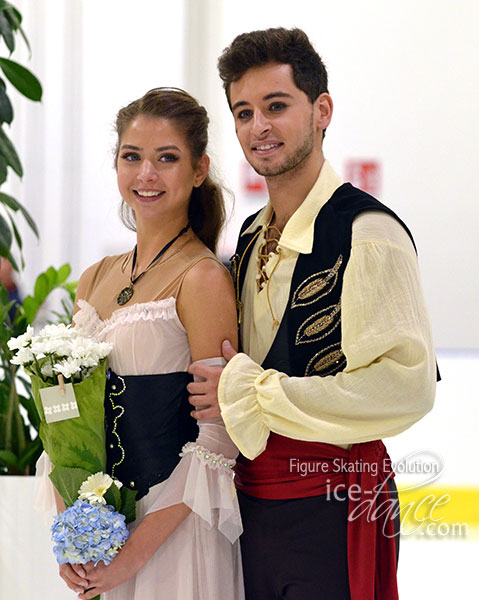 Bronze - Alexandra Nazarova & Maxim Nikitin (UKR)