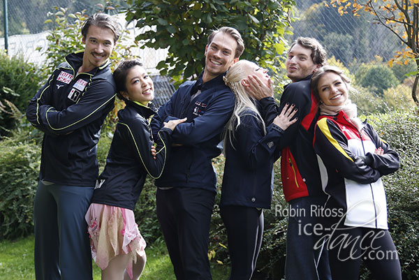 Fun with the medalists
