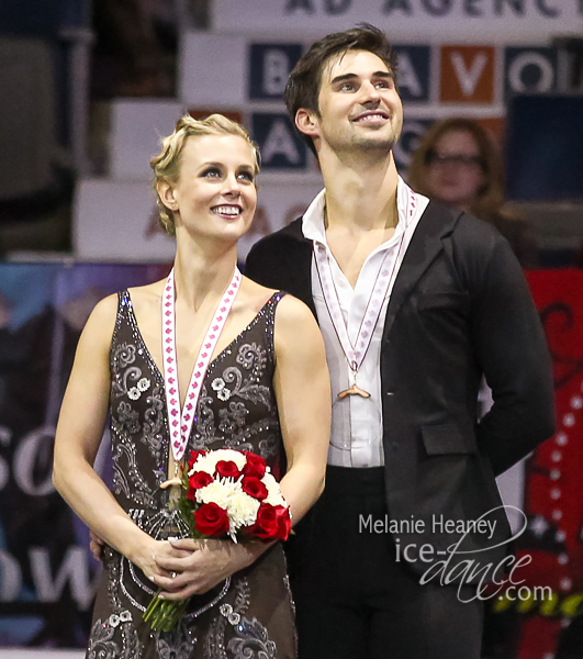 Bronze Medalists Madison Hubbell & Zachary Donohue (USA)