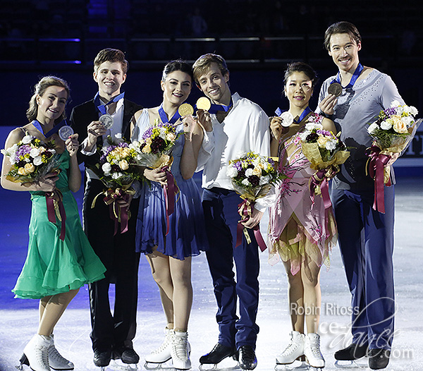 The medalists