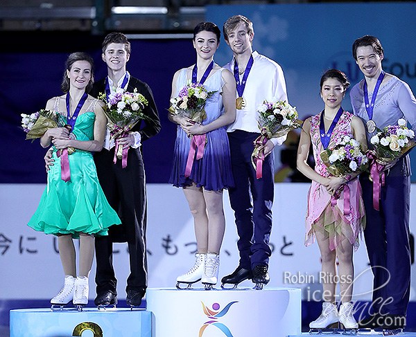 The medalists