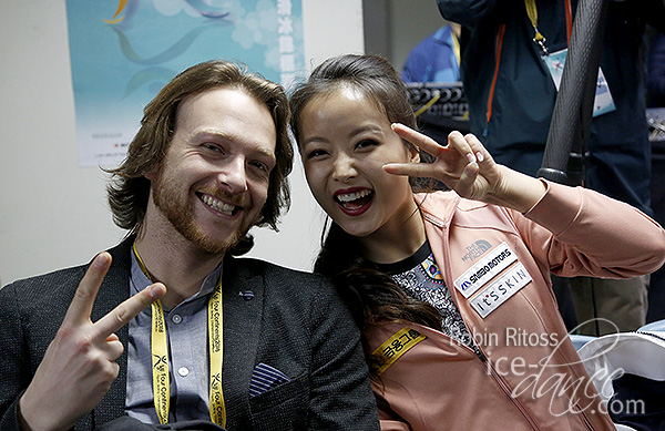 Stefano Caruso with Yura Min (KOR)