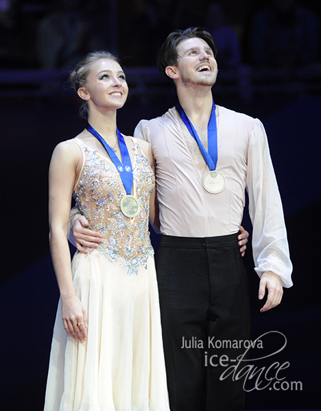 Bronze - Alexandra Stepanova & Ivan Bukin (RUS)