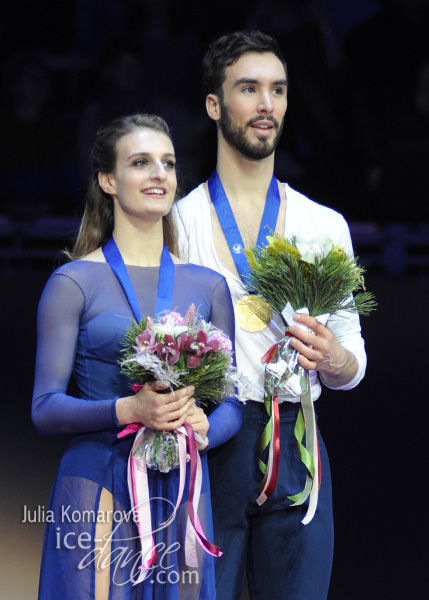 Gold - Gabriella Papadakis & Guillaume Cizeron (FRA)