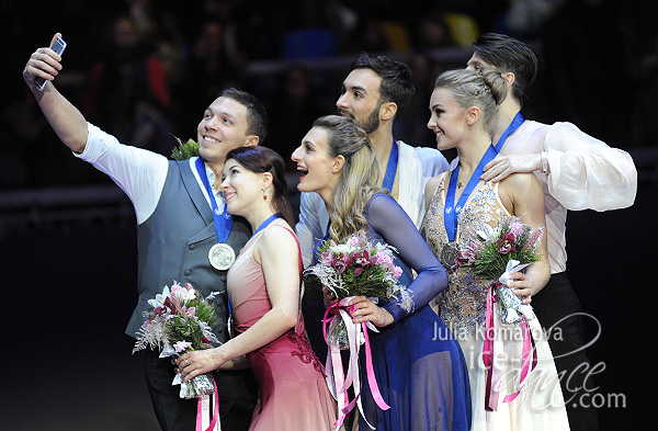 The medalists