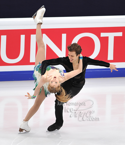 Angelique Abachkina & Louis Thauron (FRA)