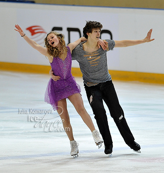 Angelina Lazareva & Maksim Prokofiev
