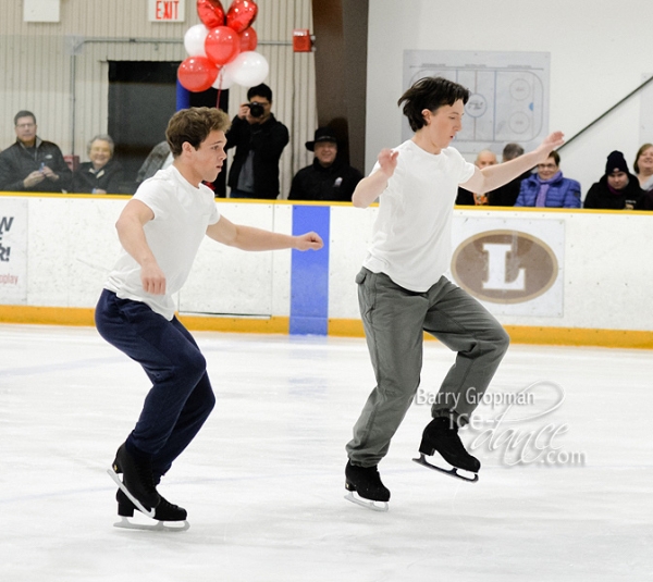 Michael Parsons and Quinn Carpenter