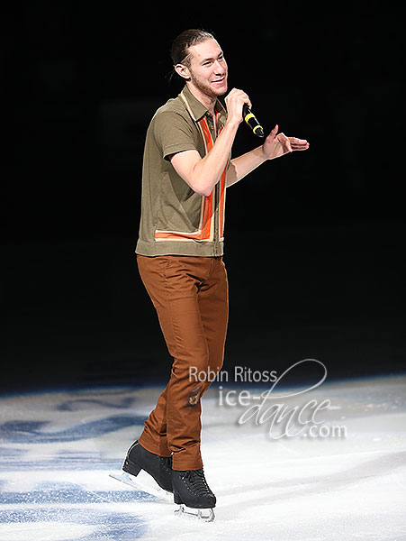 Jason Brown reminds everyone to vote for Adam Rippon and Mirai Nagasu on Dancing with the Stars
