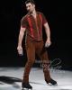 Zach Donohue prepares to toss swag to the audience