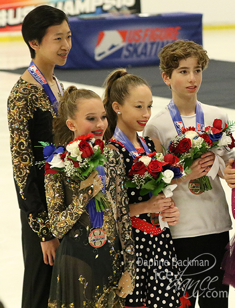 The medalists