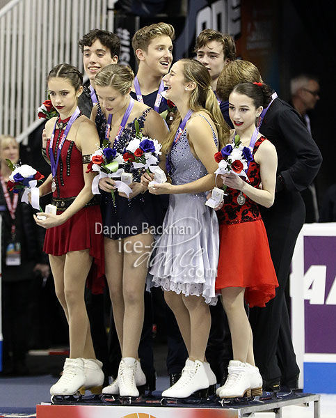 The medalists