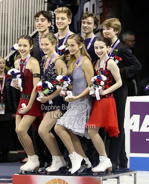 The medalists
