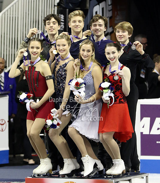 The medalists