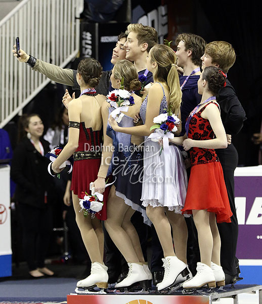 The medalists
