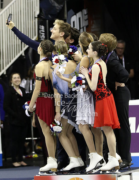 The medalists