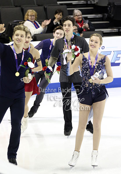 The medalists