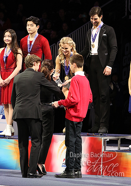 Hubbell & Donohue receive their trophies