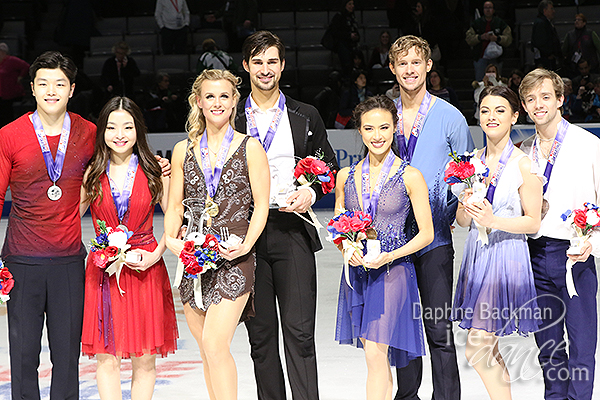 The medalists