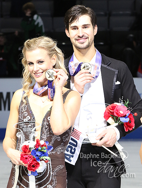 Madison Hubbell & Zachary Donohue (gold)