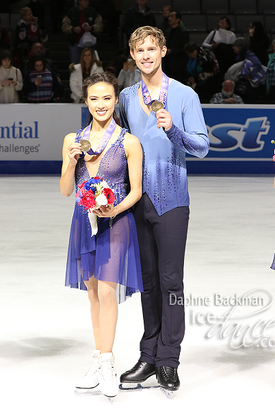 Madison Chock & Evan Bates (bronze)