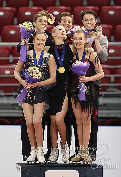 The medalists