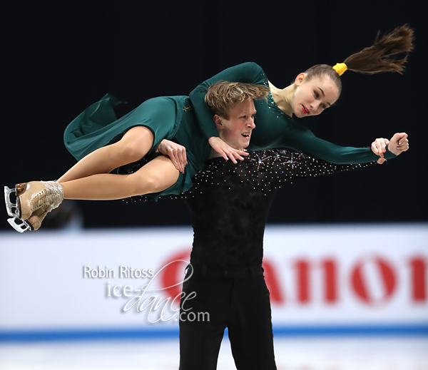 Karina Sidarenka & Maksim Yalenich (BLR)