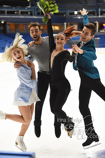 Smart & Diaz with Lauriault & Le Gac