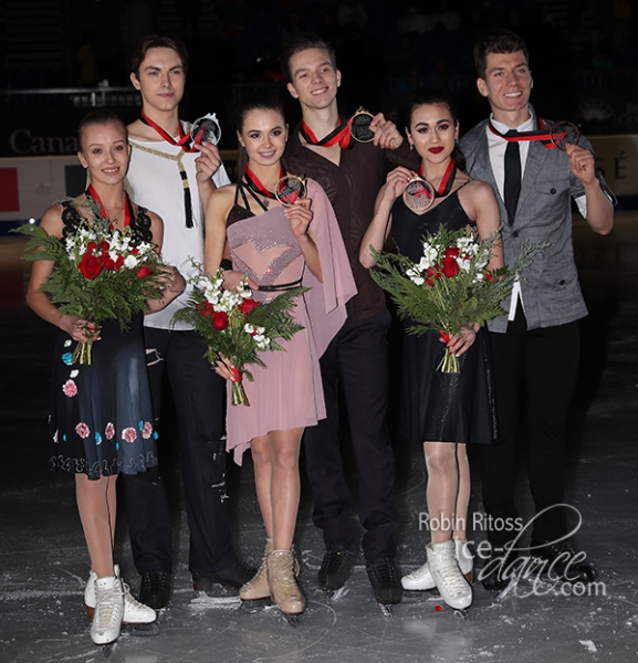 The medalists