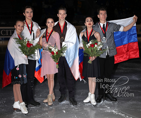 The medalists