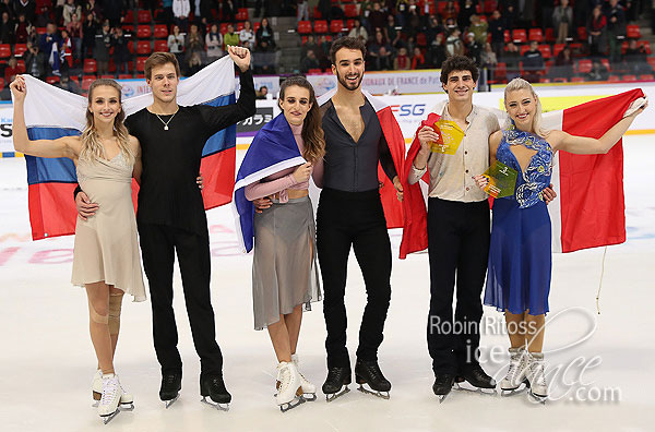 The medalists