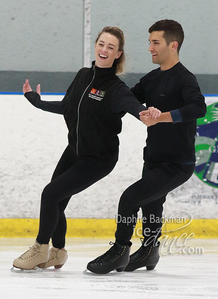 Carly Donowick and Mauro Bruni