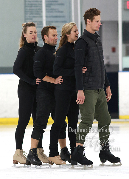 Carly Donowick, Joel Dear, Erin Reed and Wesley Campbell