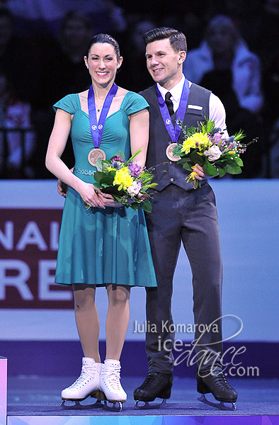 Bronze - Charlene Guignard & Marco Fabbri (ITA)