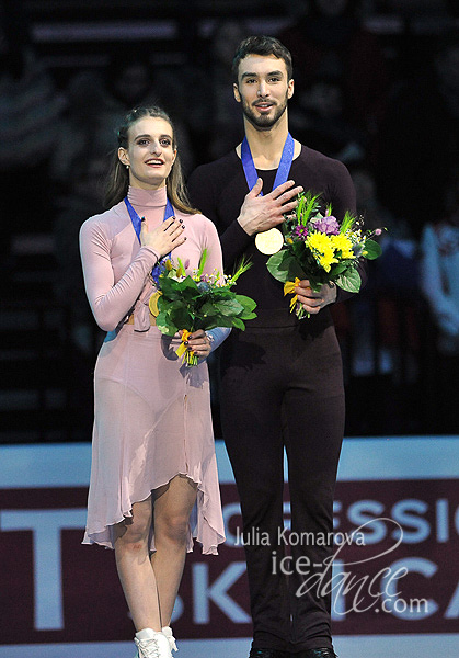 Gold - Gabriella Papadakis & Guillaume Cizeron (FRA)