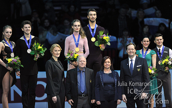 The medalists
