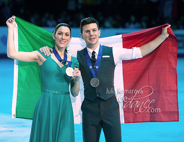 Bronze - Charlene Guignard & Marco Fabbri (ITA)