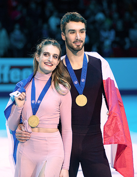 Gold - Gabriella Papadakis & Guillaume Cizeron (FRA)