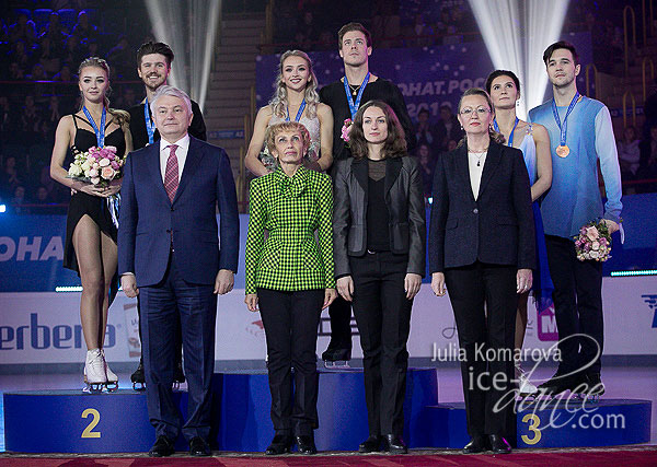The medalists