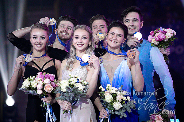 The medalists