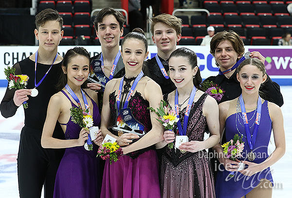 The medalists
