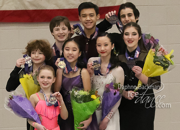 The medalists