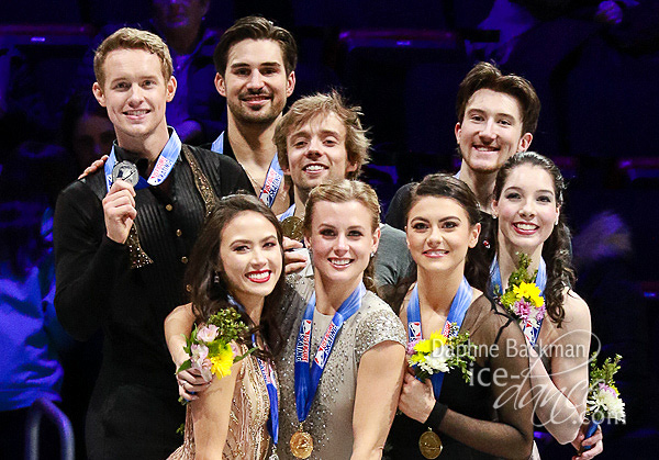 The podium