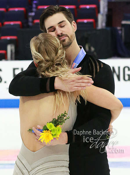 Madison Hubbell & Zachary Donohue (gold)