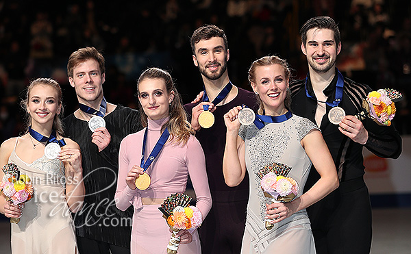 The medalists