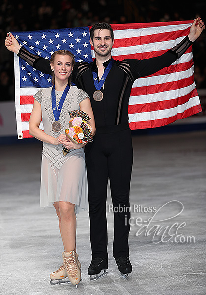 Bronze - Madison Hubbell & Zachary Donohue (USA)